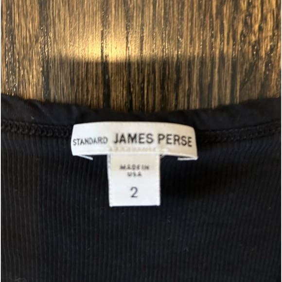 James Perse Ribbed Tank Top - Picture 2 of 3